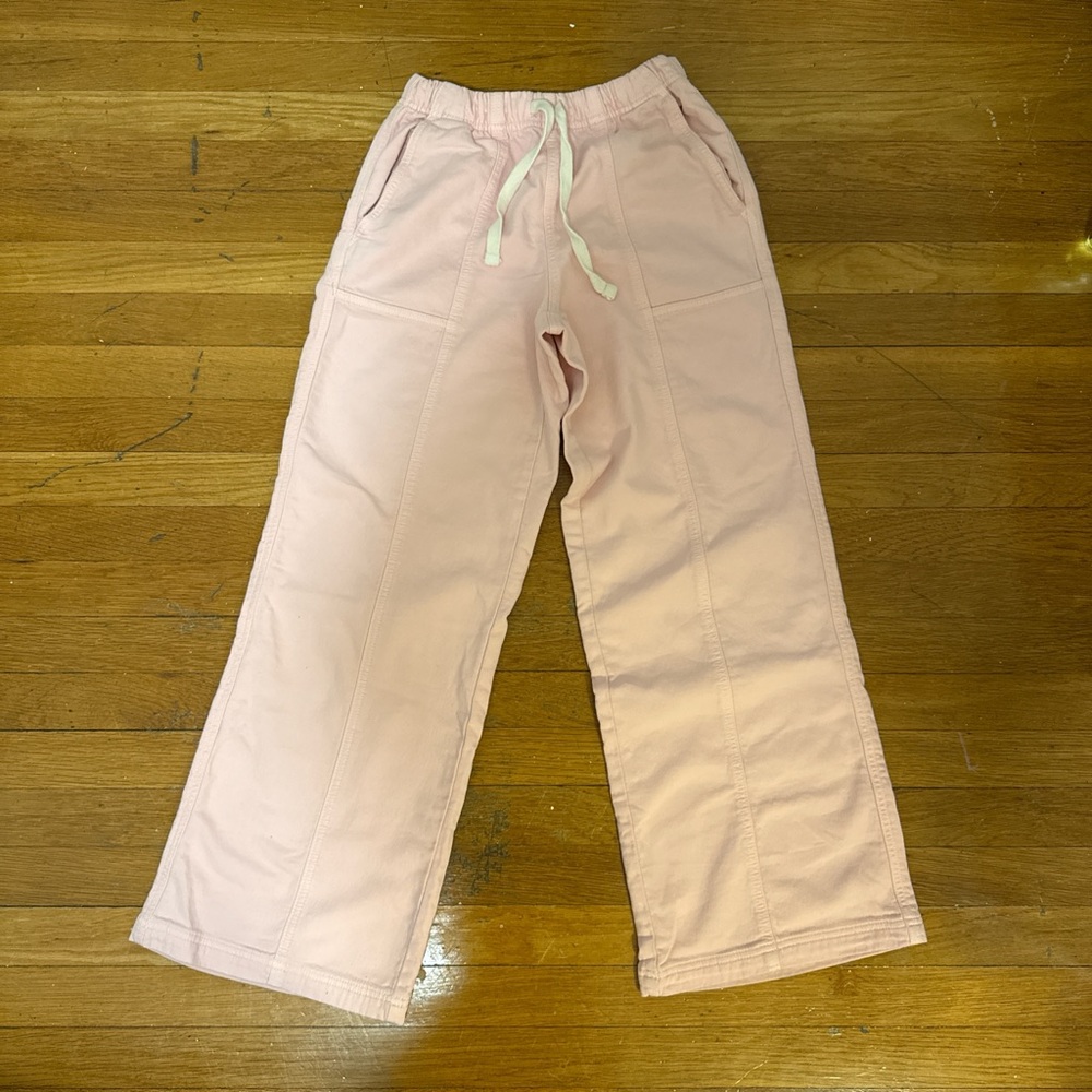Pink wide leg Trousers Pants